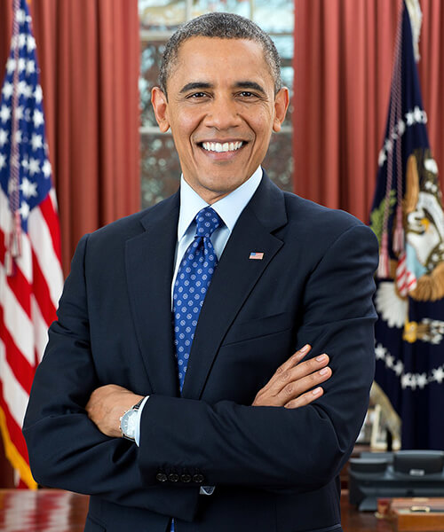Barack Obama, the 44th President of the U.S.