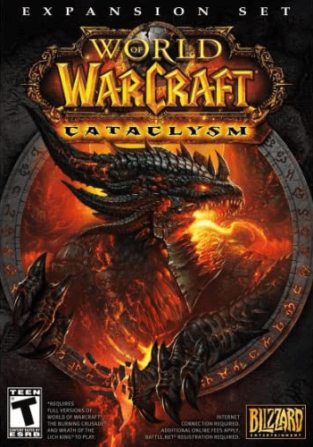The box art for WoW: Cataclysm, which included BoT