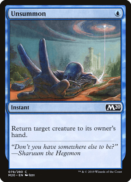 A classic MTG bounce spell
