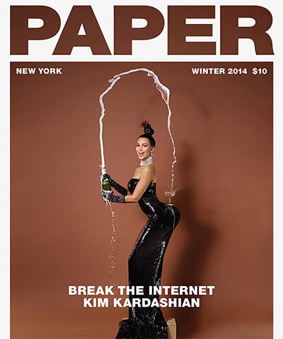 Kim Kardashian's attempt to break the Internet