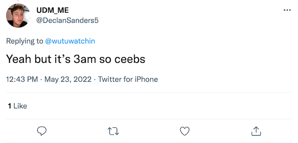 Ceebs tweet