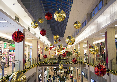 Shopping malls are all about the Christmas creep