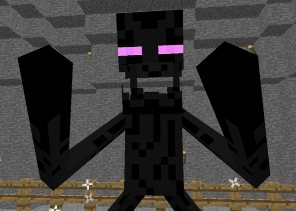 Endie character from Minecraft