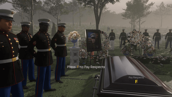 The original &quot;Press F to Pay Respects&quot; scene