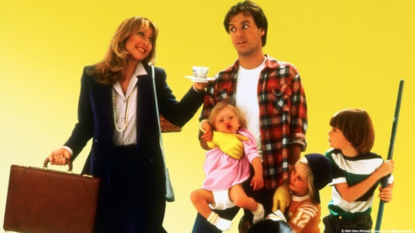 Michael Keaton as a fommy in Mr. Mom