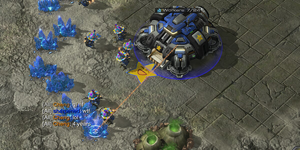 GL HF message in SC2