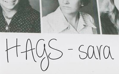 HAGS yearbook message