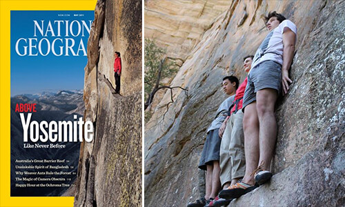 The cover that inspired many climbers
