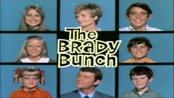 A famous example of an instadad is Mike Brady (lower middle)