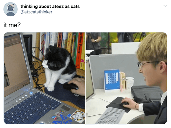 Yes, you can even use &quot;it me&quot; to identify with a cat