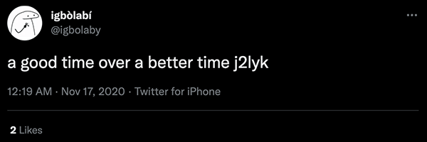 J2LYK, this is a J2LYK tweet