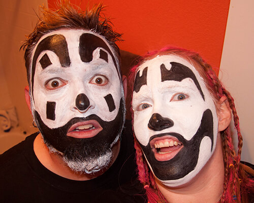 A juggalo and juggalette