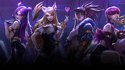 There is also a LoL-themed virtual K-pop group named K/DA