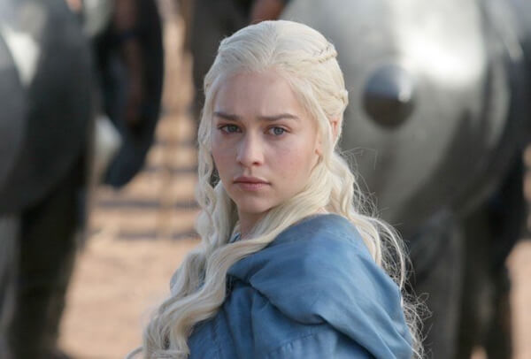 Daenerys Targaryen also known as khaleesi from Game of Thrones