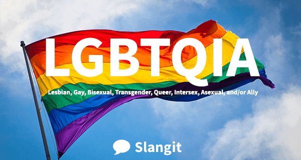 LGBTQIA means &quot;Lesbian, Gay, Bisexual, Transgender, Queer, Intersex, Asexual, and/or Ally&quot;