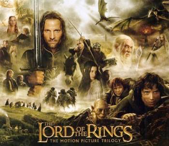 Poster for the LOTR film trilogy