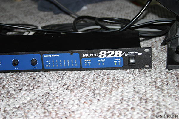 MOTU 828 Firewire interface (circa 2003)