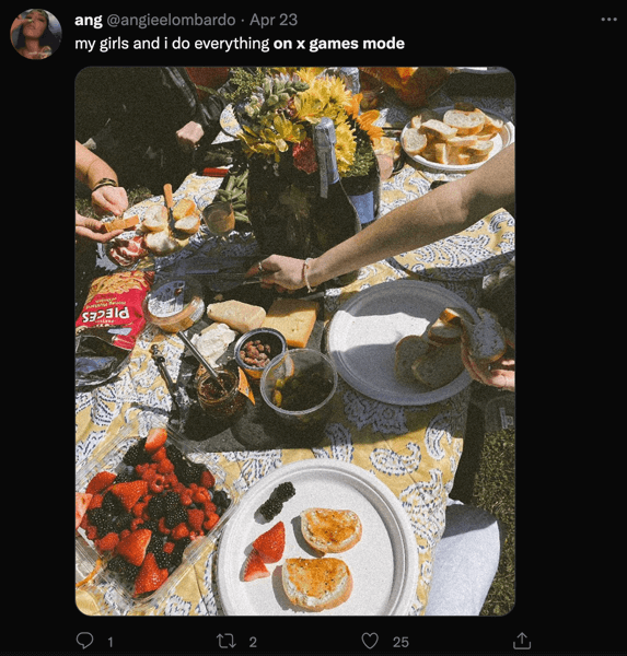 Yes, you can even brunch on X Games mode