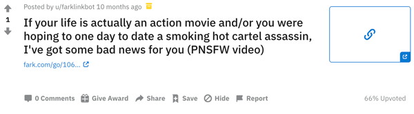 A use of PNSFW on Reddit