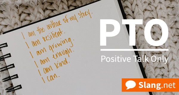 A PTO journal can help manifest positivity