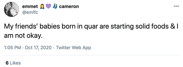 A sad realization about quar life