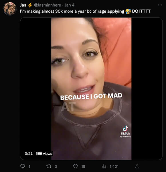 Rage Applying' To Jobs Is The Newest TikTok Trend