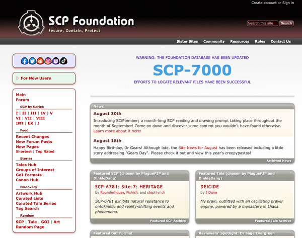 SCP Foundation - Official SCP - Containment Breach Wiki