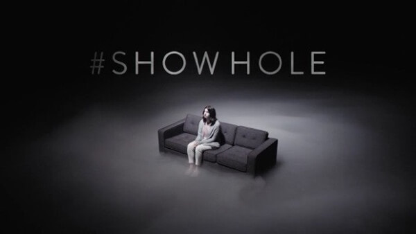 Amazon Fire TV started the show hole hashtag in response to this epidemic