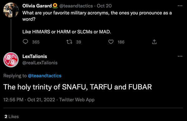 TARFU tweet