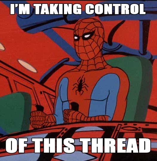 One of the many Spiderman threadjacking memes