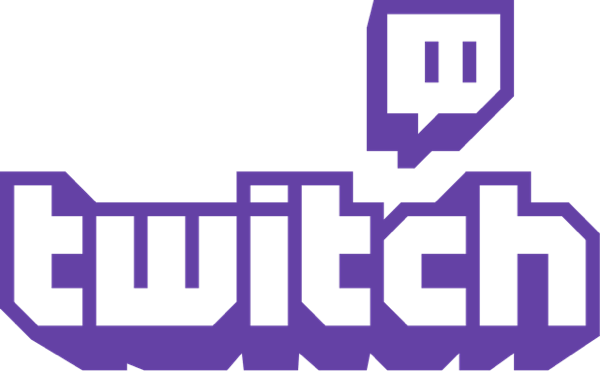 Logo for the popular video game streaming website