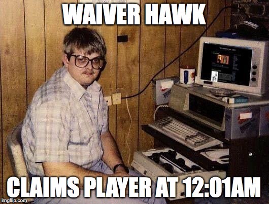 Waiver Hawk means 
