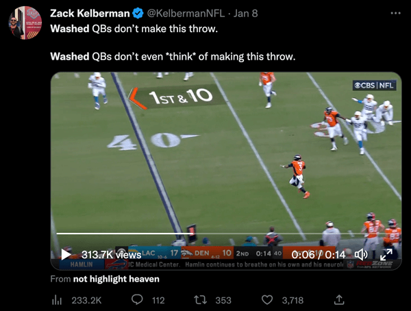 A use of washed (meaning &quot;washed up&quot;) on Twitter