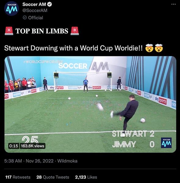 A World Cup worldie