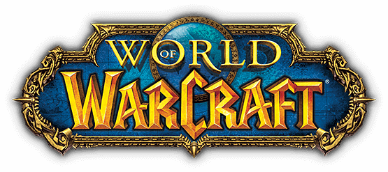 Primary logo for WoW
