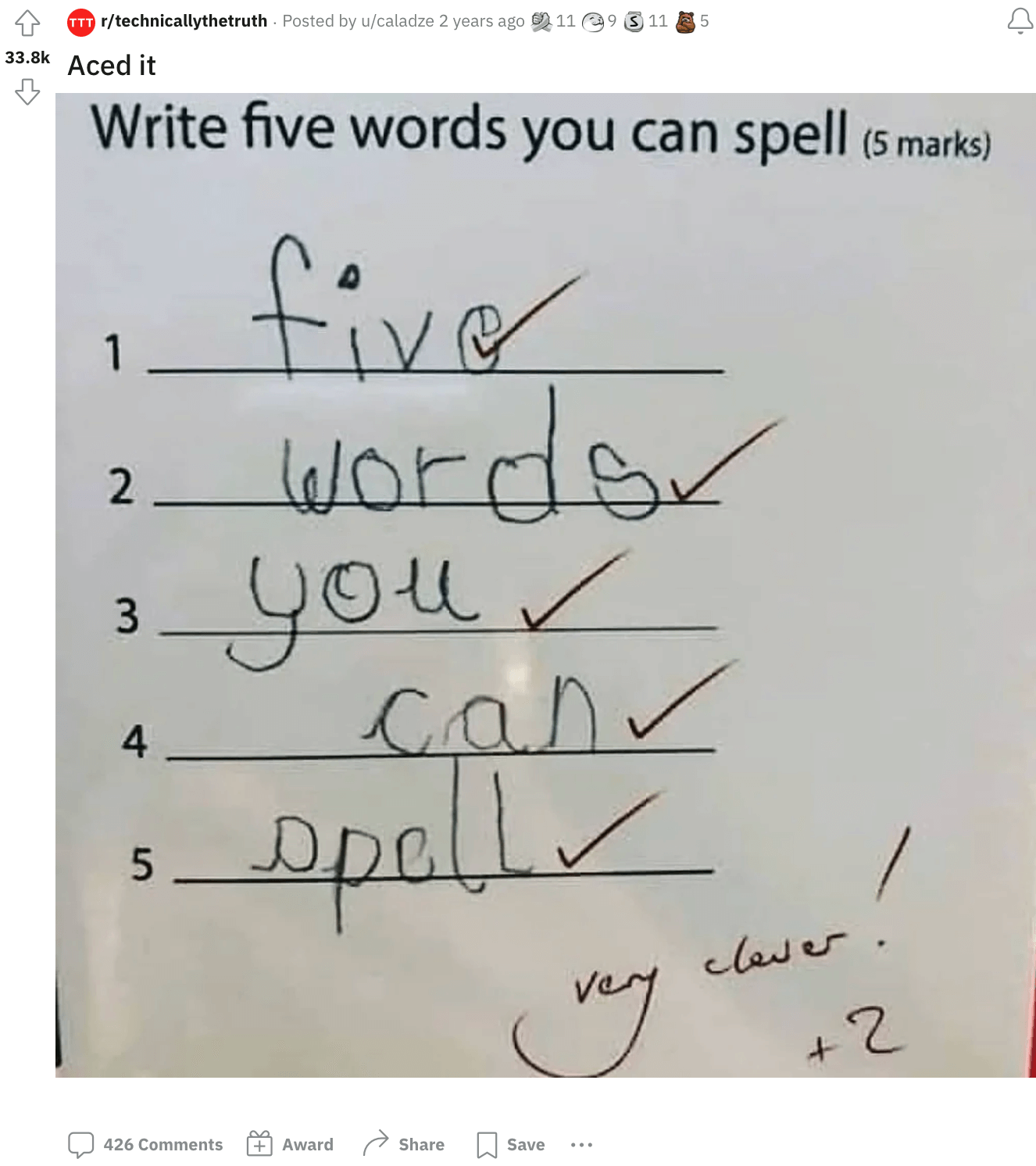 This kid's got a bright future