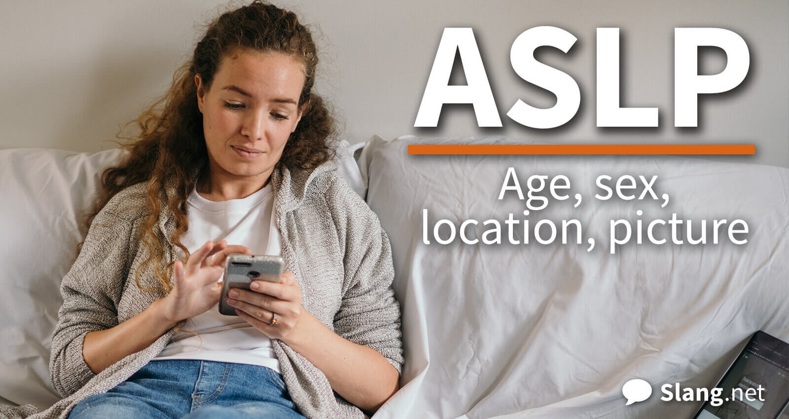 Receiving ASLP means they want you to send your age, sex, location, and a picture of yourself