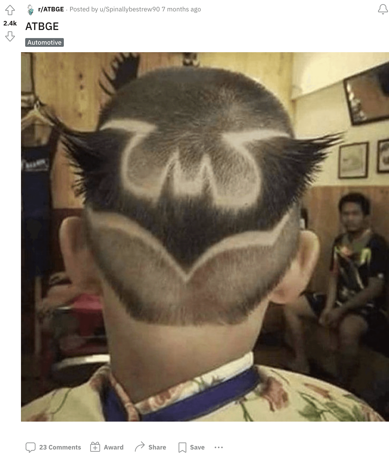 An example ATBGE post