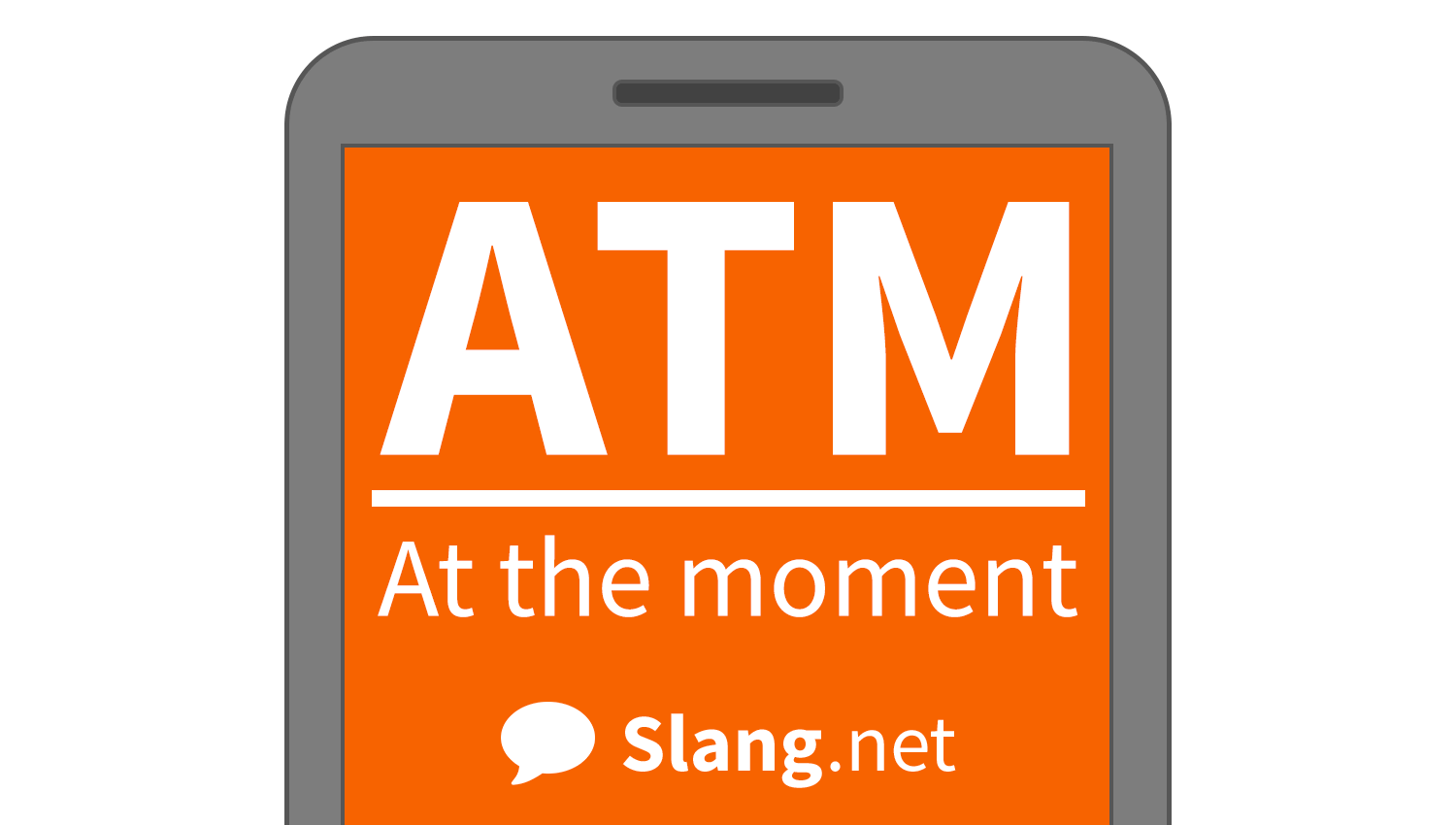 ATM What Does ATM Mean In Messages 