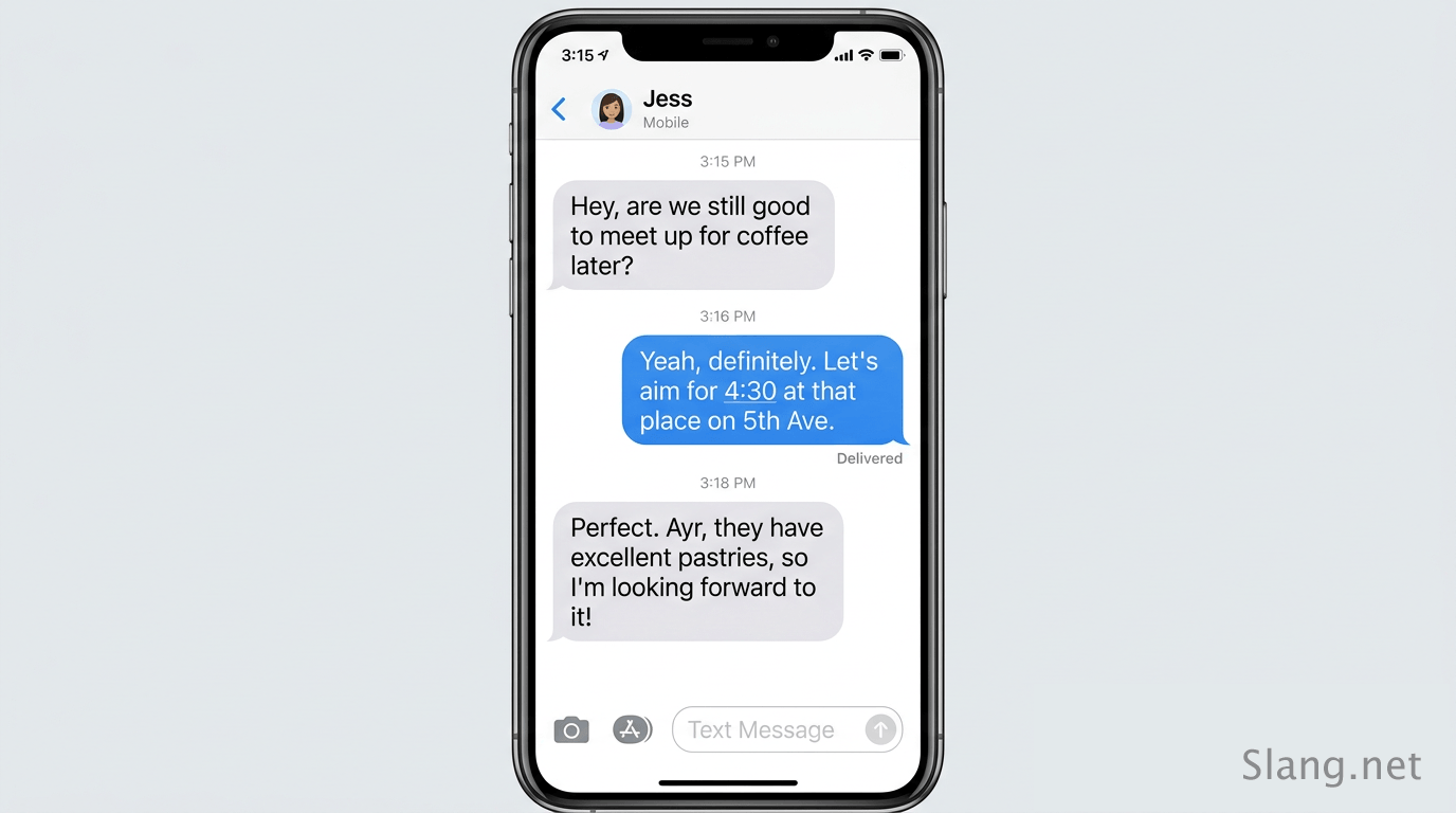 AYR in a message thread