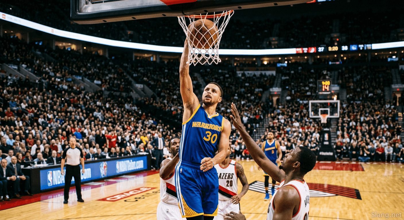 Steph Curry balling out for the Warriors