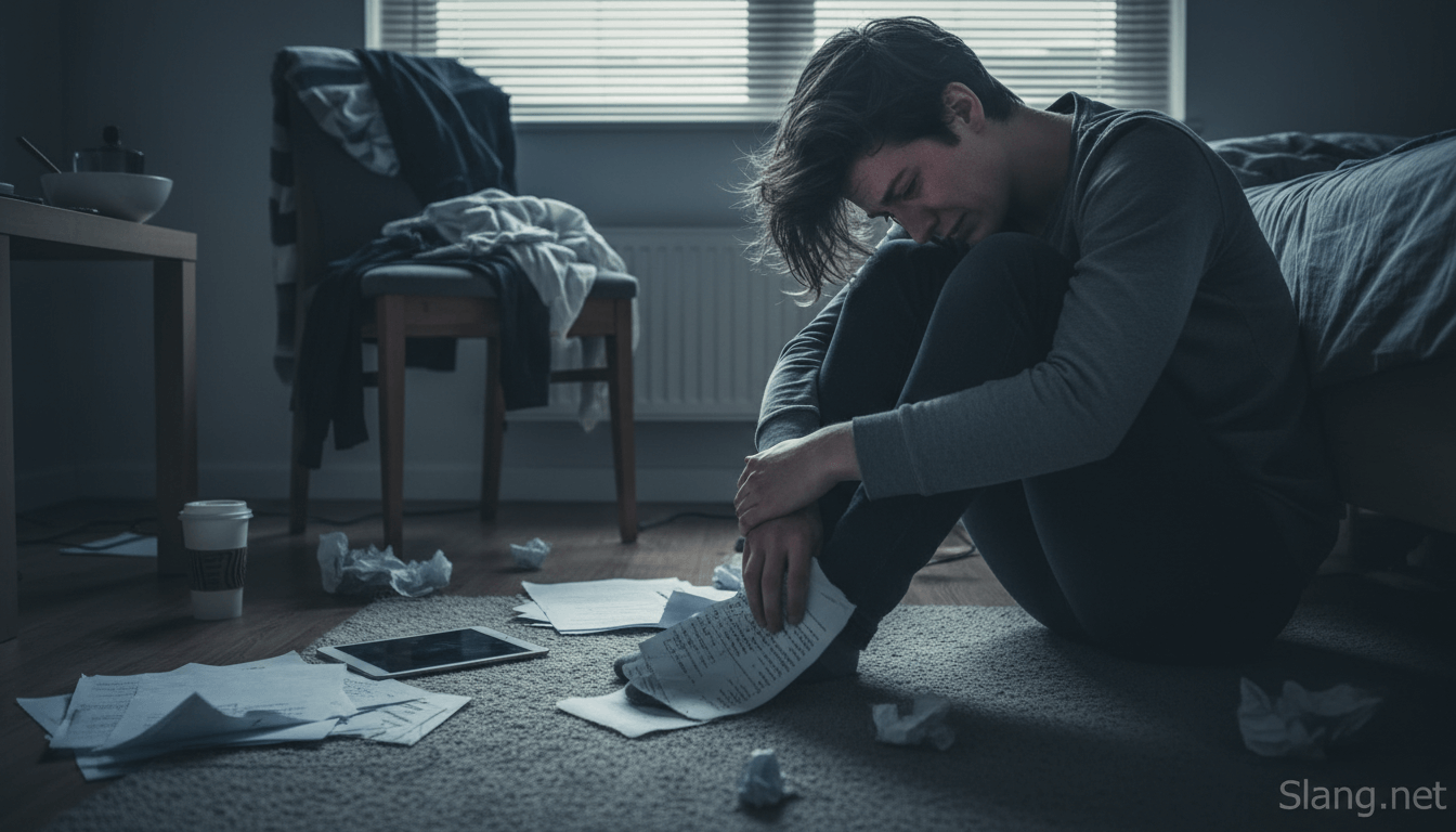 Crashing out from school anxiety