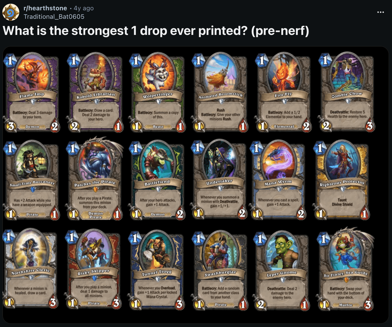 Drop question on Reddit