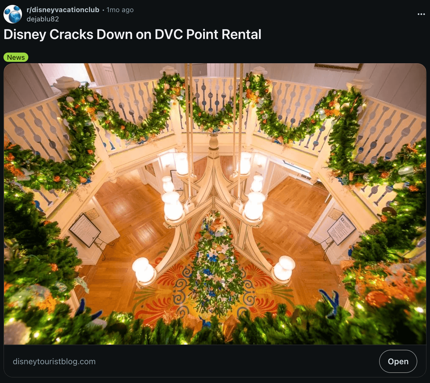 DVC in a Reddit post