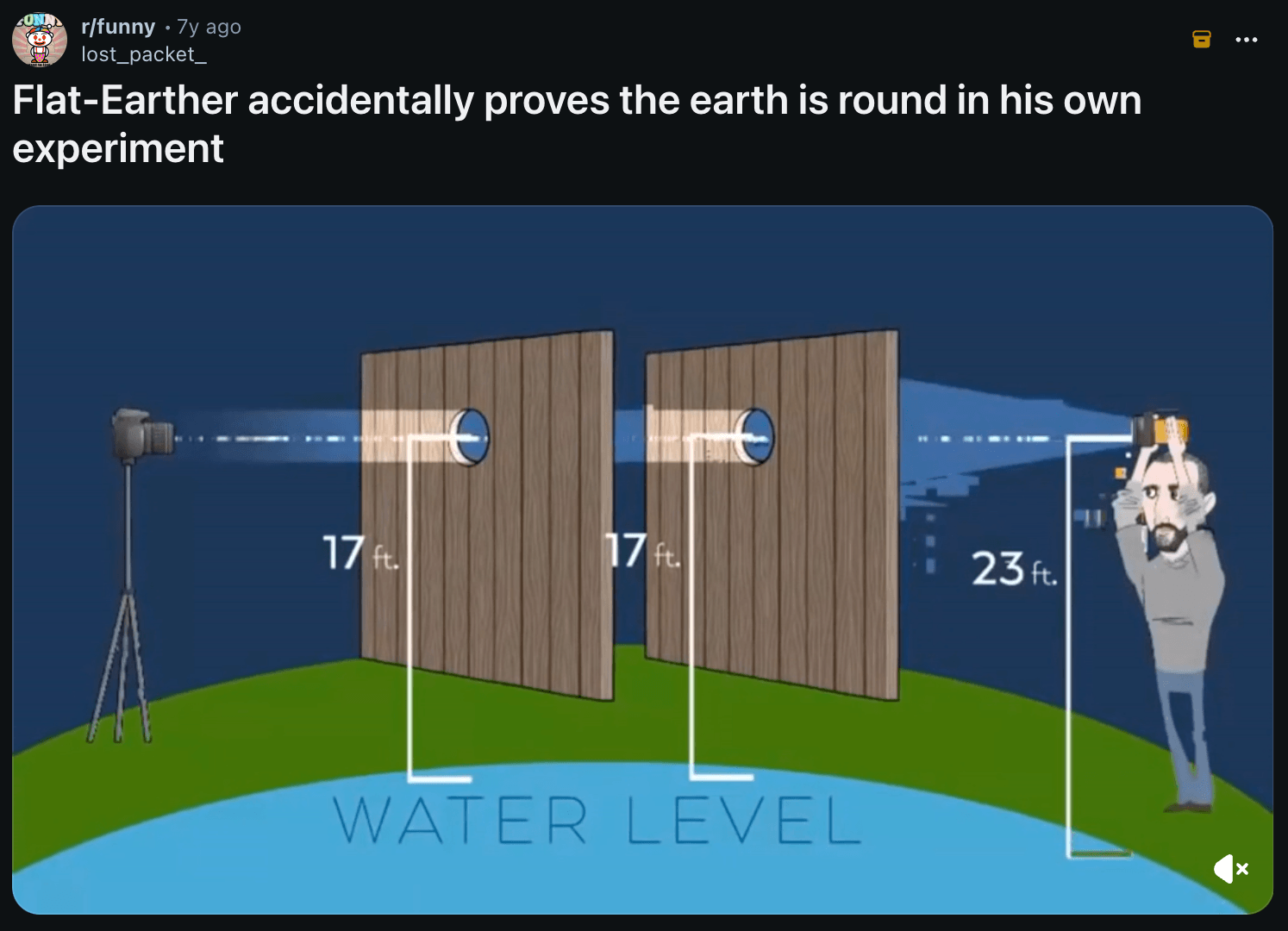 Flat-earther proves the earth is round with is own experiment