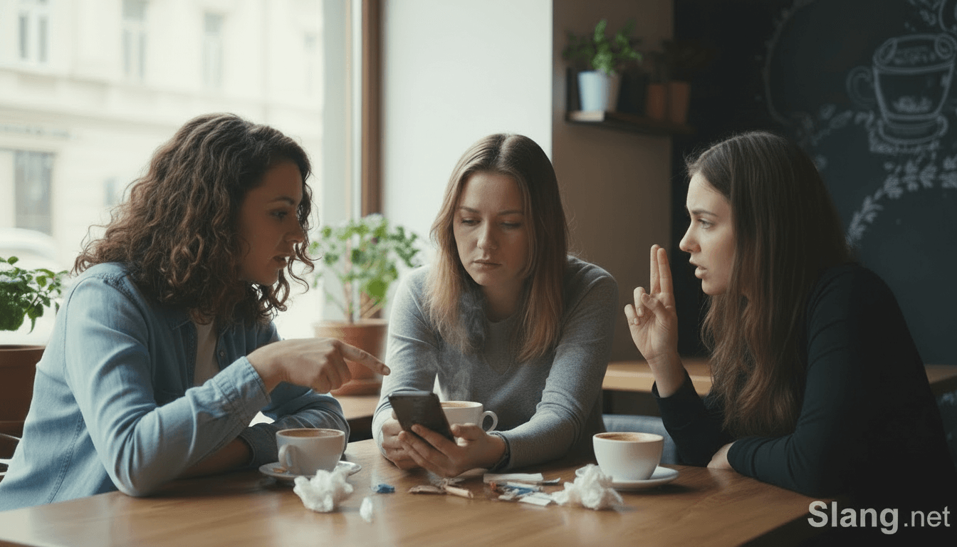 A woman experiencing friendfluence in her dating life