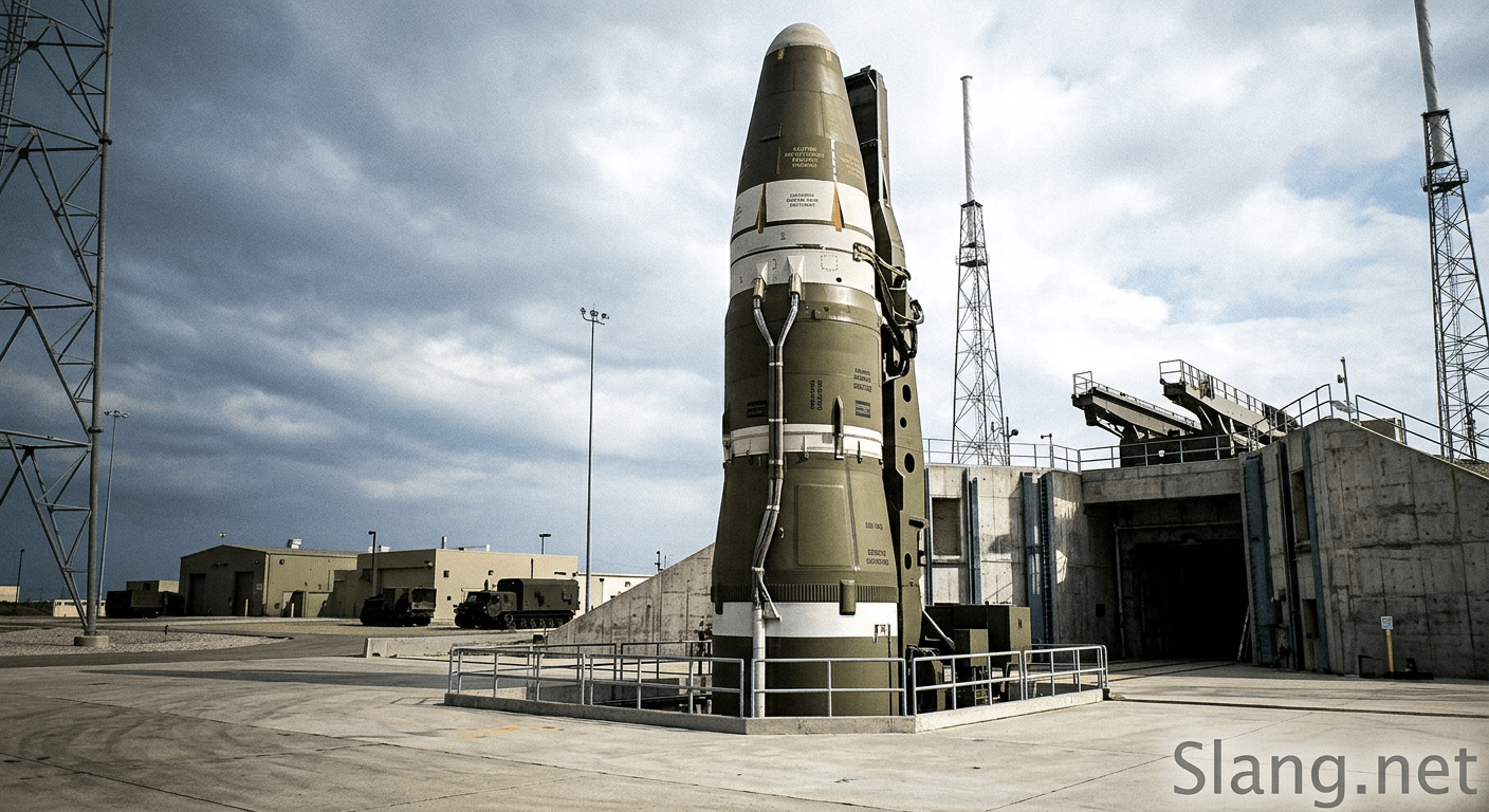 A nuke at a launching site