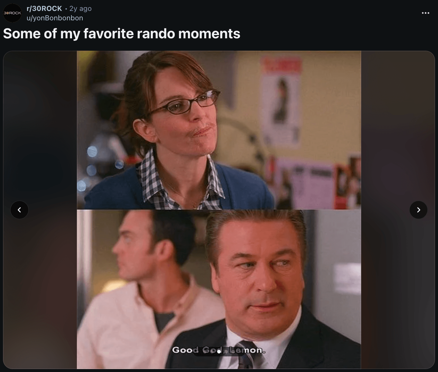 Rando moments on 30 Rock