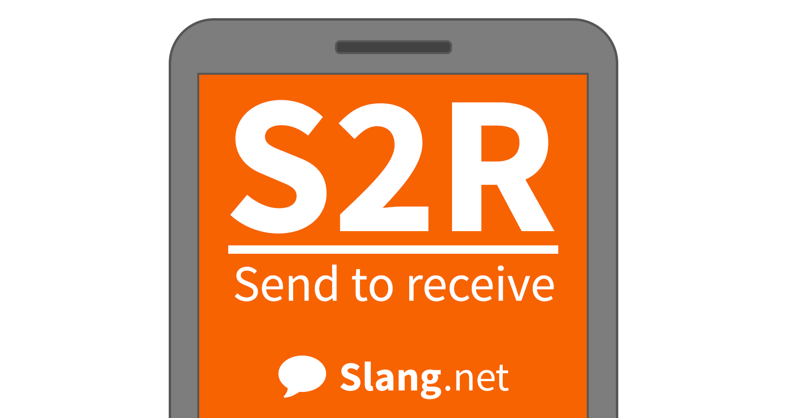 You may receive S2R when people are looking to swap pictures