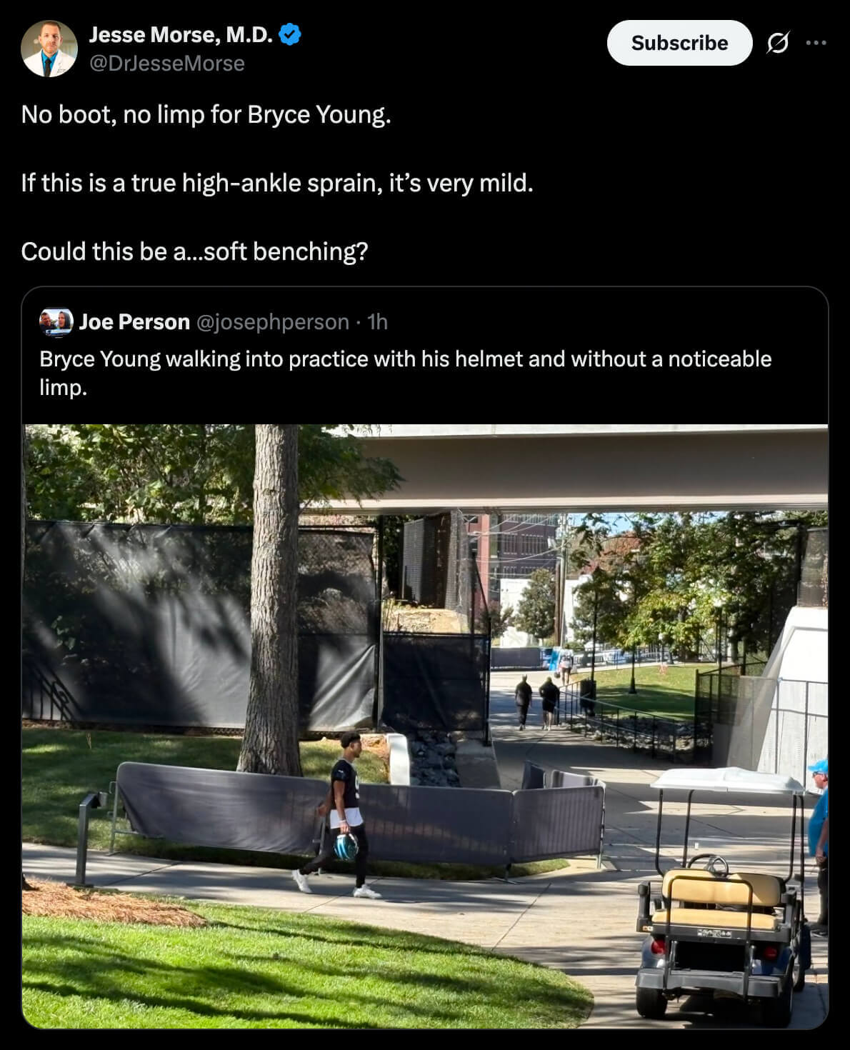 Speculation about a soft benching